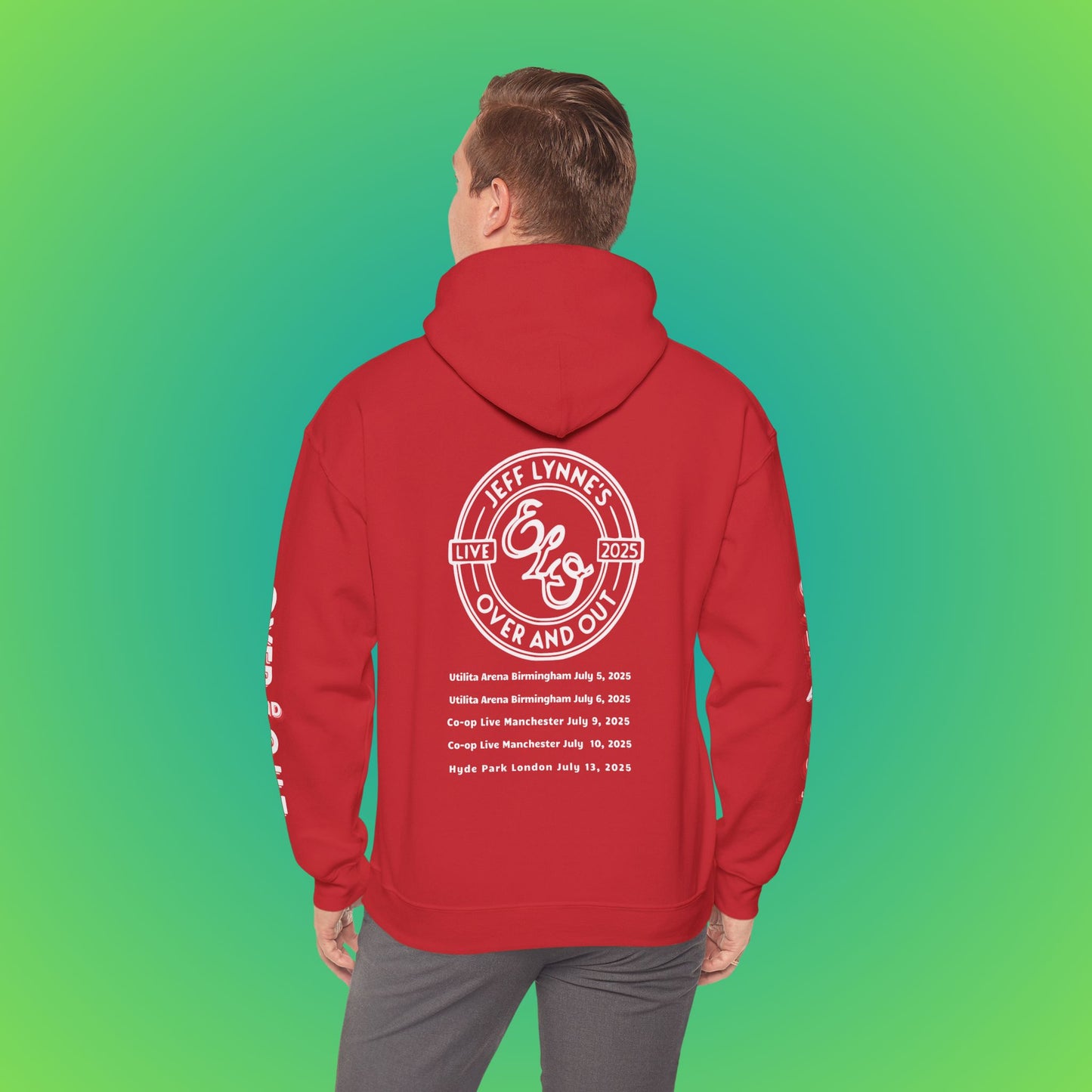 ELO UK Unisex Heavy Blend™ Hooded Sweatshirt image 8