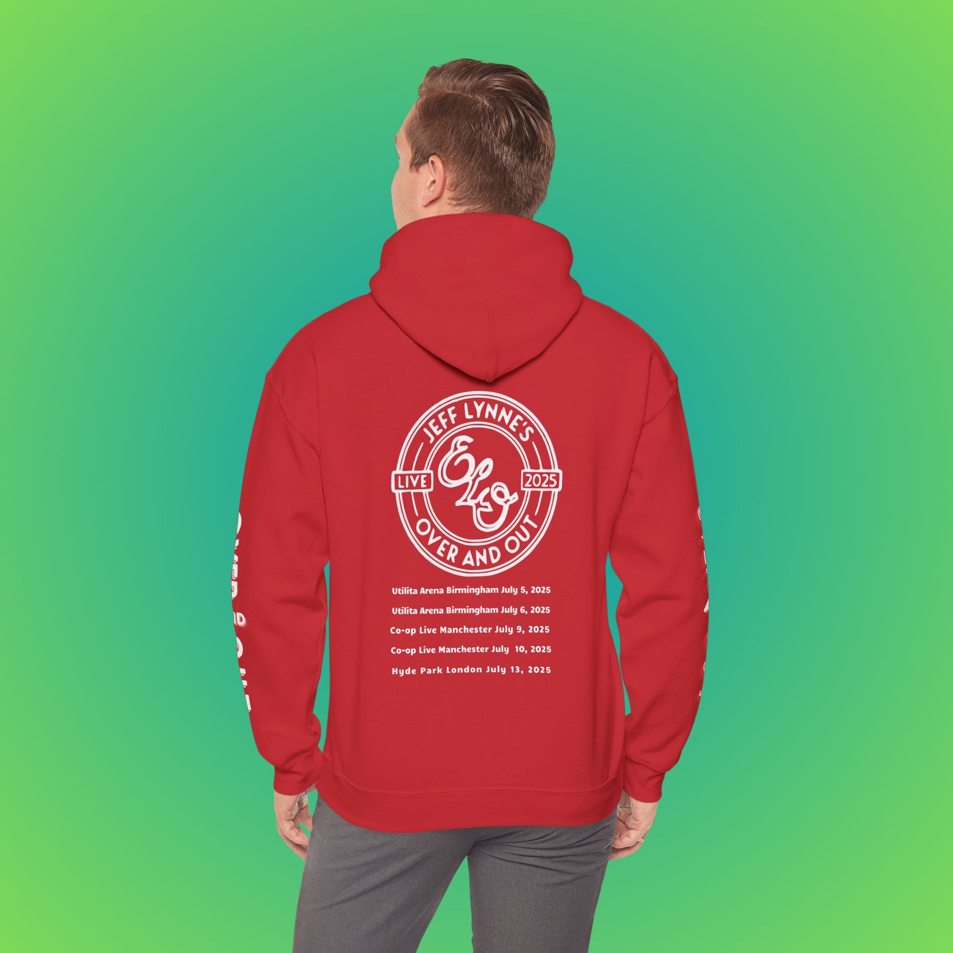 ELO UK Unisex Heavy Blend™ Hooded Sweatshirt image 8