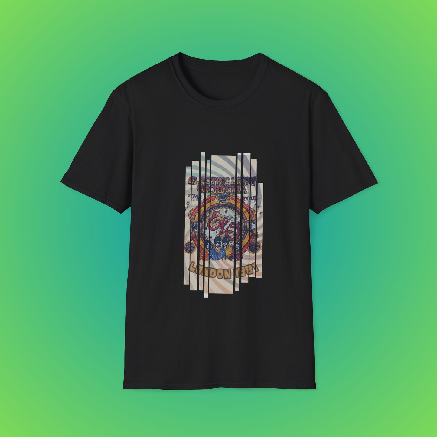 UK ELO Time Tour Unisex Softstyle T-Shirt image 6