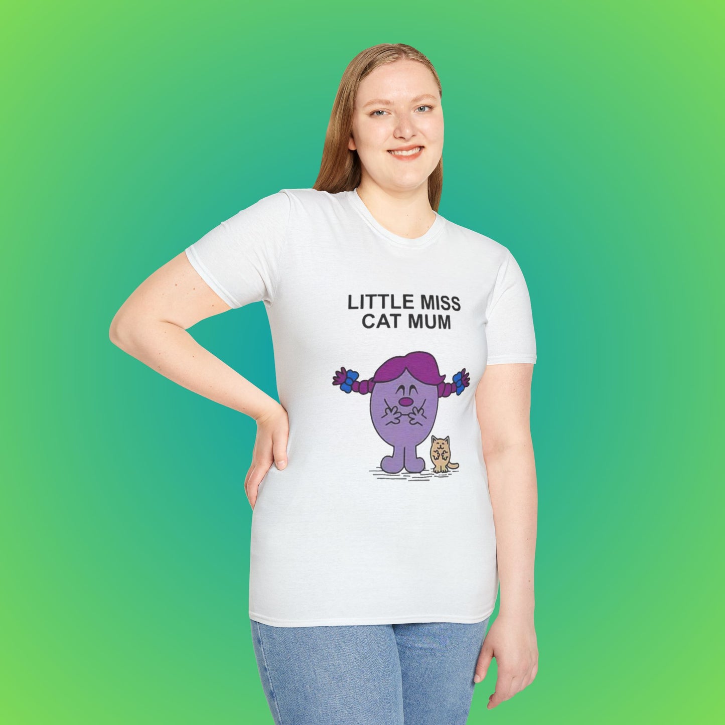 Little Miss Cat Mum T-Shirt