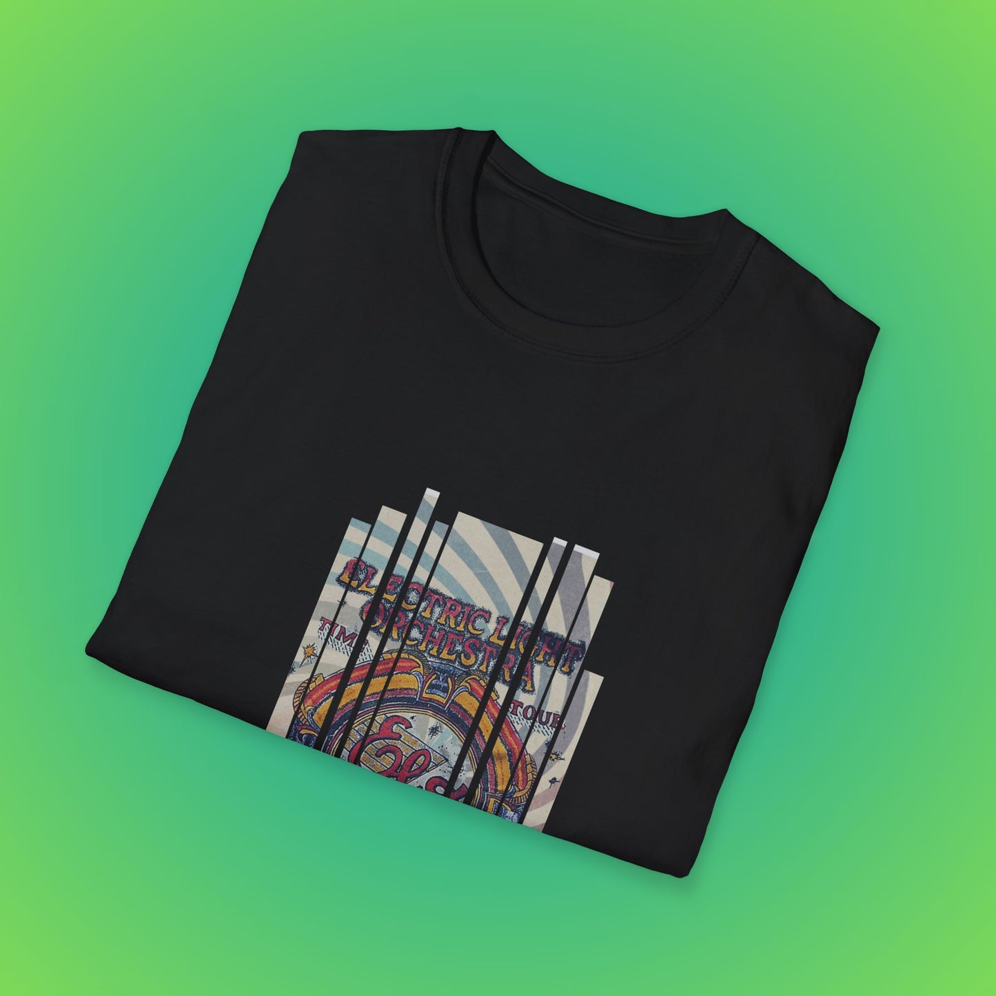 UK ELO Time Tour Unisex Softstyle T-Shirt image 7