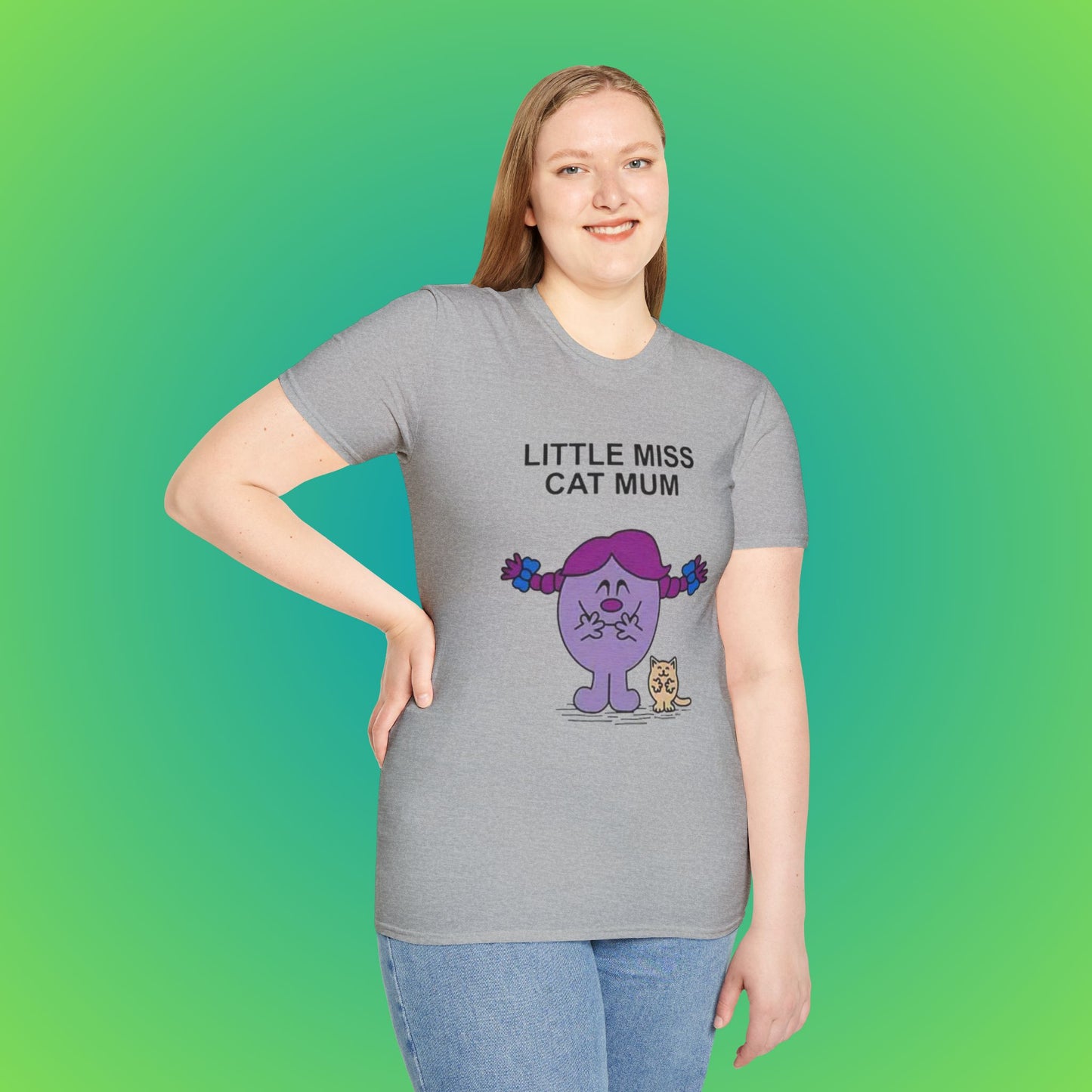 Little Miss Cat Mum T-Shirt
