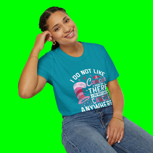 I Don't Like Cancer Awareness T-Shirt