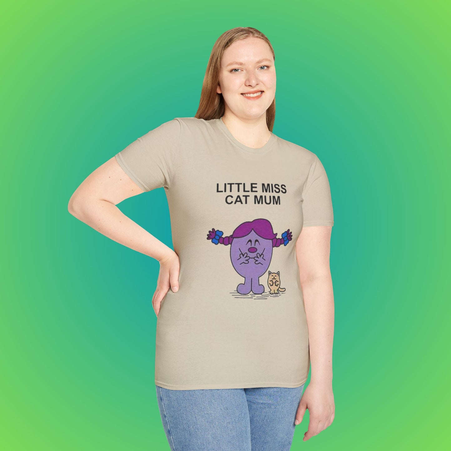 Little Miss Cat Mum T-Shirt