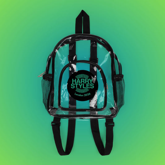 Harry Styles London Tour 2026 Clear Backpack