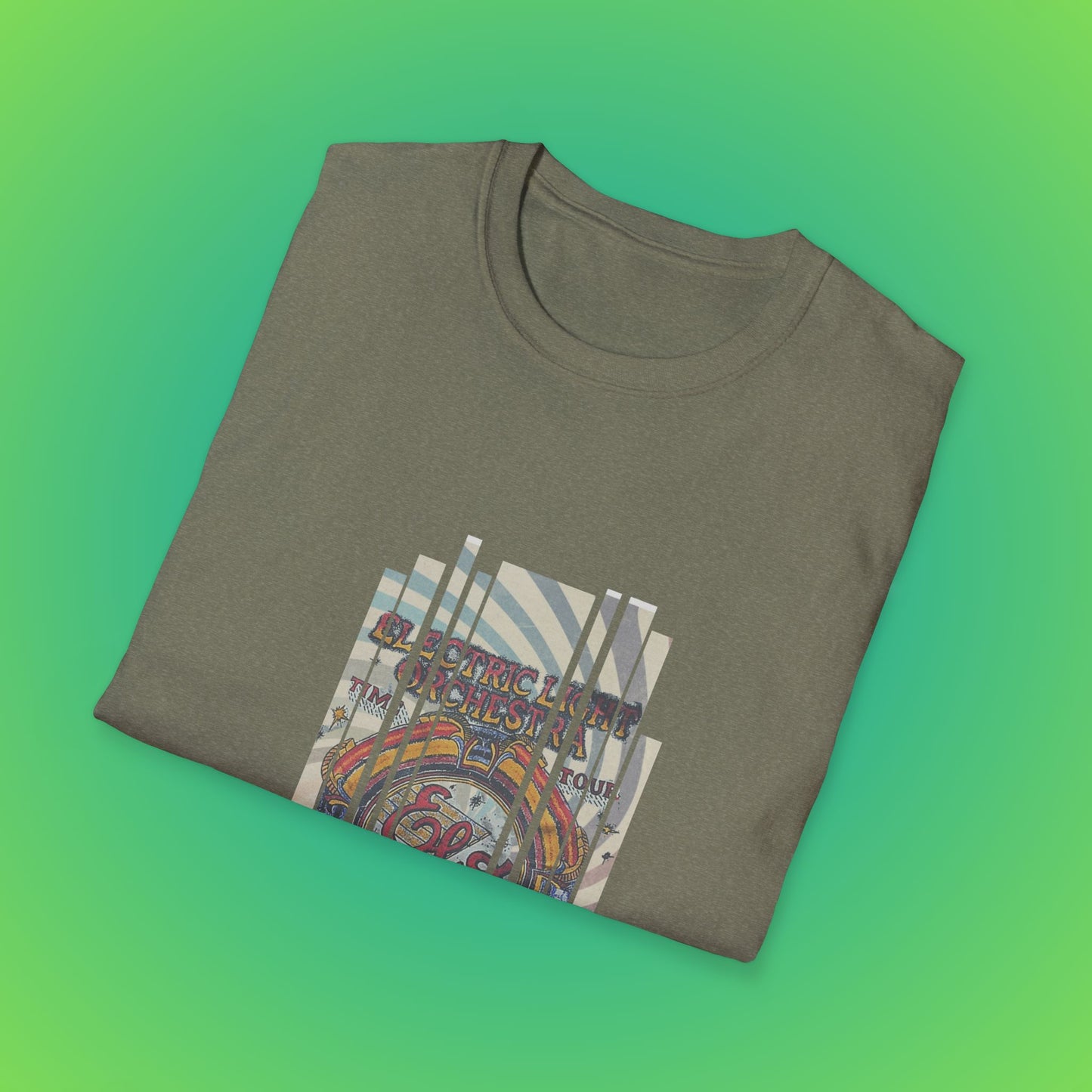 UK ELO Time Tour Unisex Softstyle T-Shirt image 13