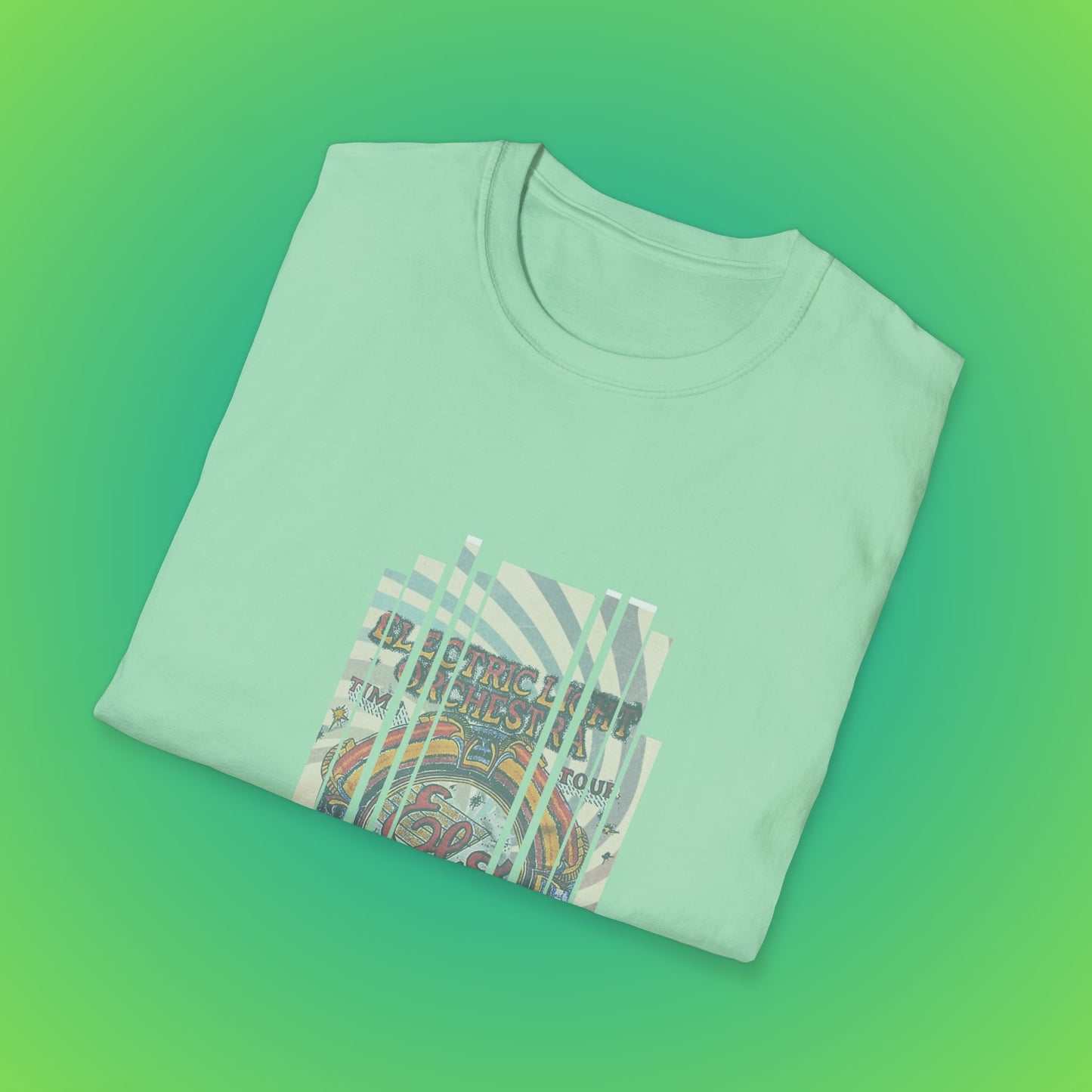 UK ELO Time Tour Unisex Softstyle T-Shirt image 19