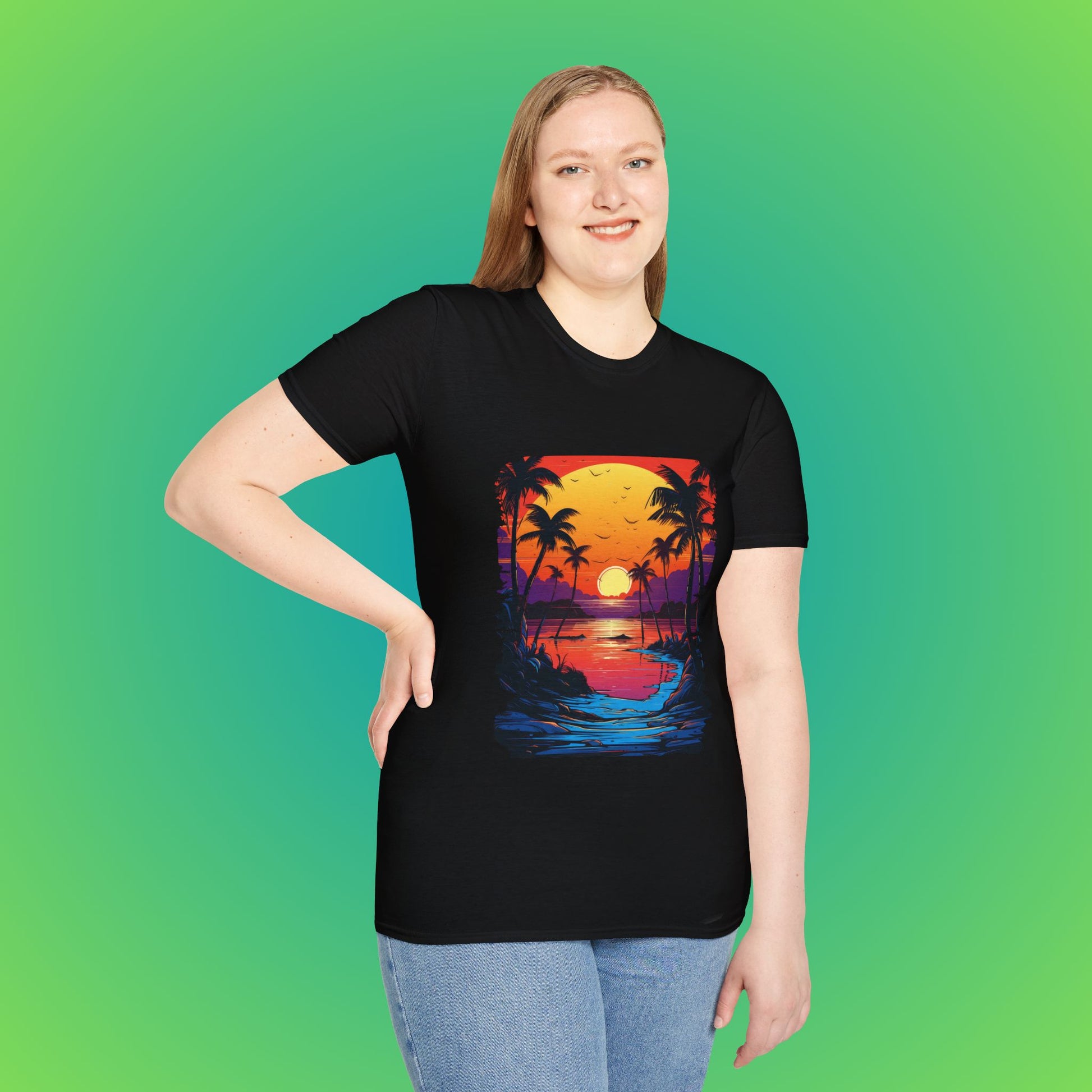 Tropical bird sunset beach seen image 2