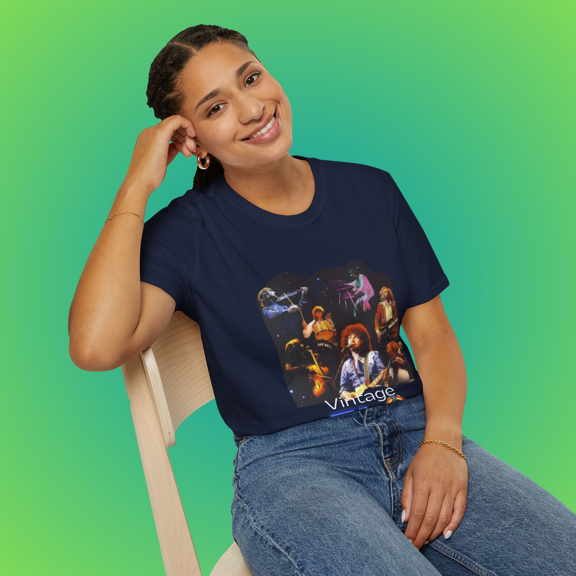 Uk Vintage ELO Unisex Softstyle T-Shirt image 10