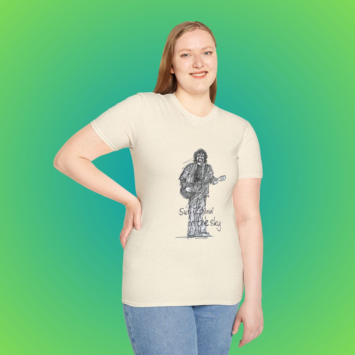 Sunshine Music Unisex T-Shirt, Casual Tee, Music Lover Gift, Festival Shirt, Graphic T-Shirt, Summer Top image 8