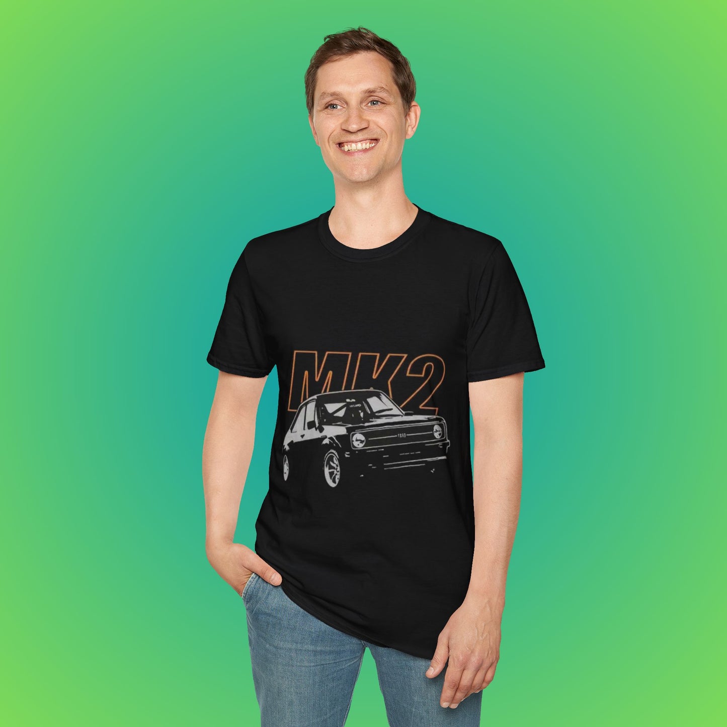 Retro MK2 Ford Escort T-Shirt
