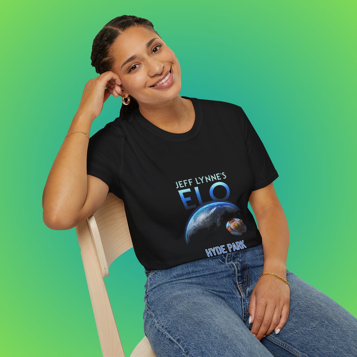 ELO Hyde Park 2025 Space T-Shirt - Black, 4XL image