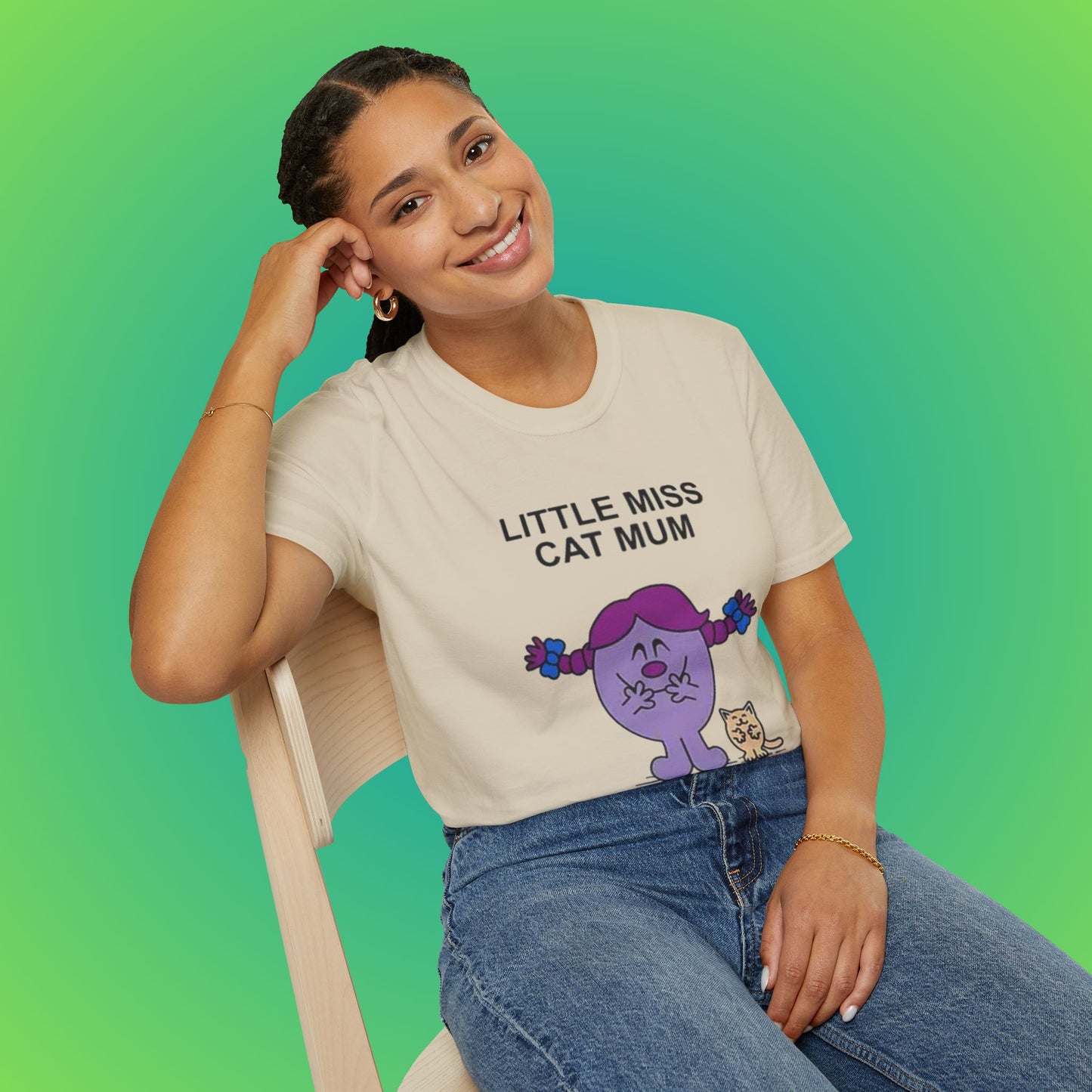 Little Miss Cat Mum T-Shirt