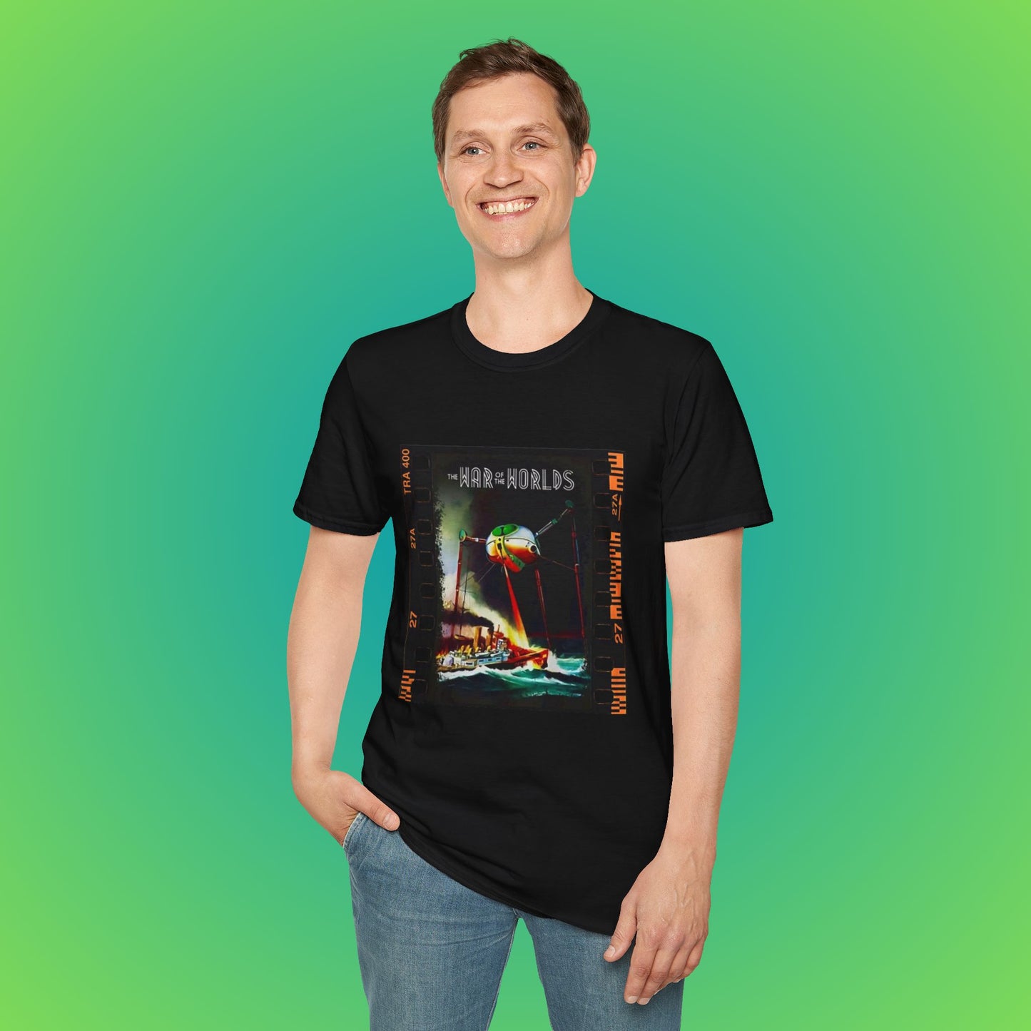 Retro War Of The Worlds T-Shirt, Vintage Movie Tee