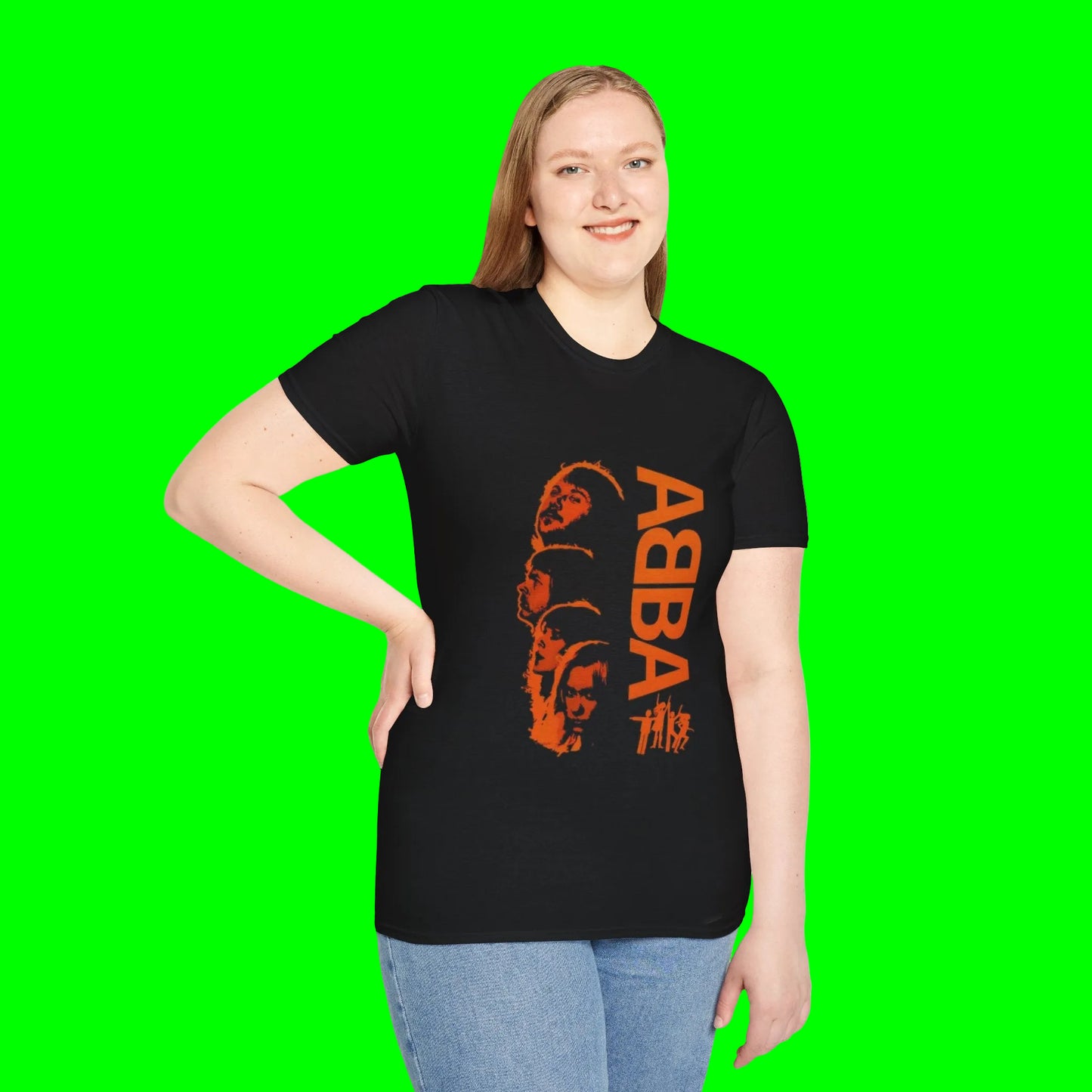 ABBA Orange Logo T-Shirt