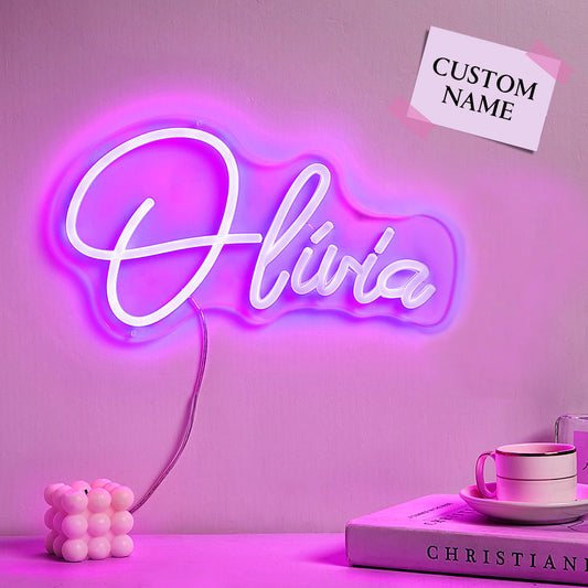 Custom Neon Lamp Personalized Name Neon Sign