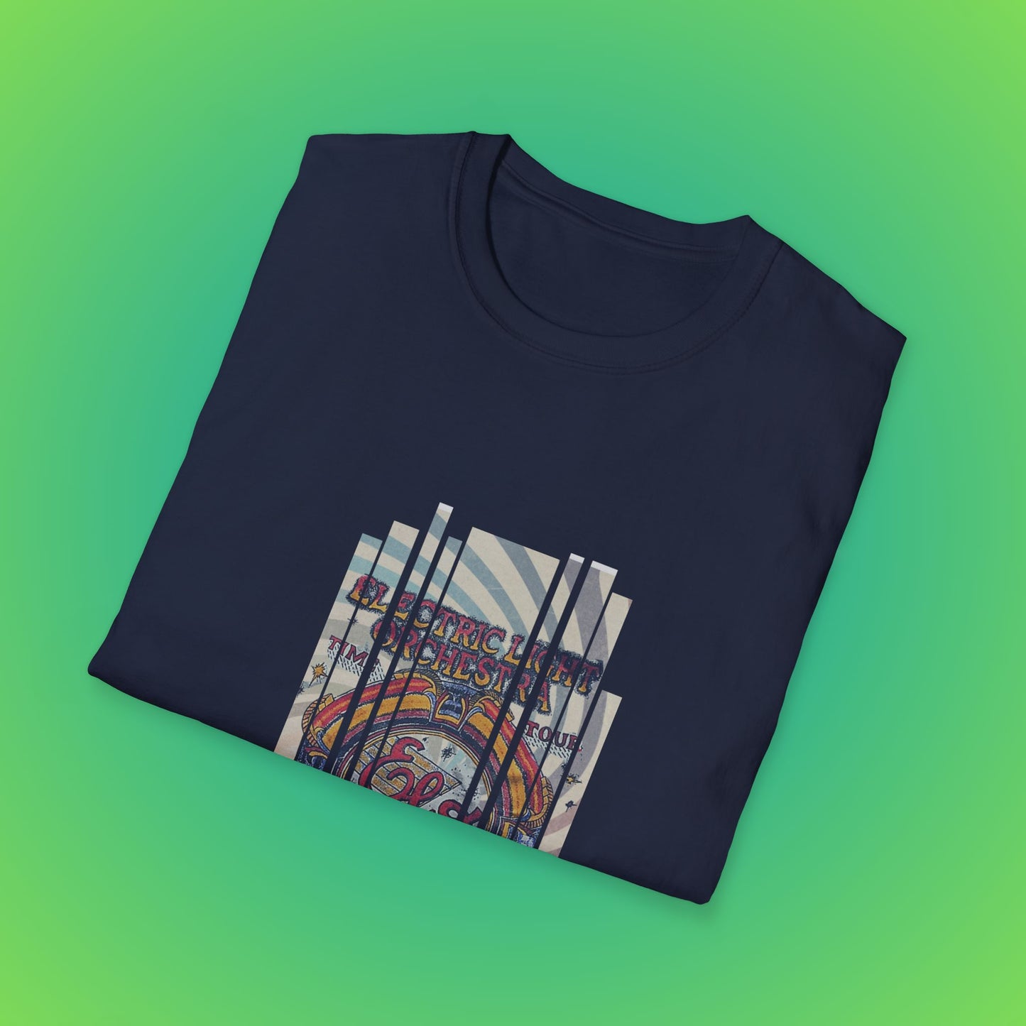 UK ELO Time Tour Unisex Softstyle T-Shirt image 31
