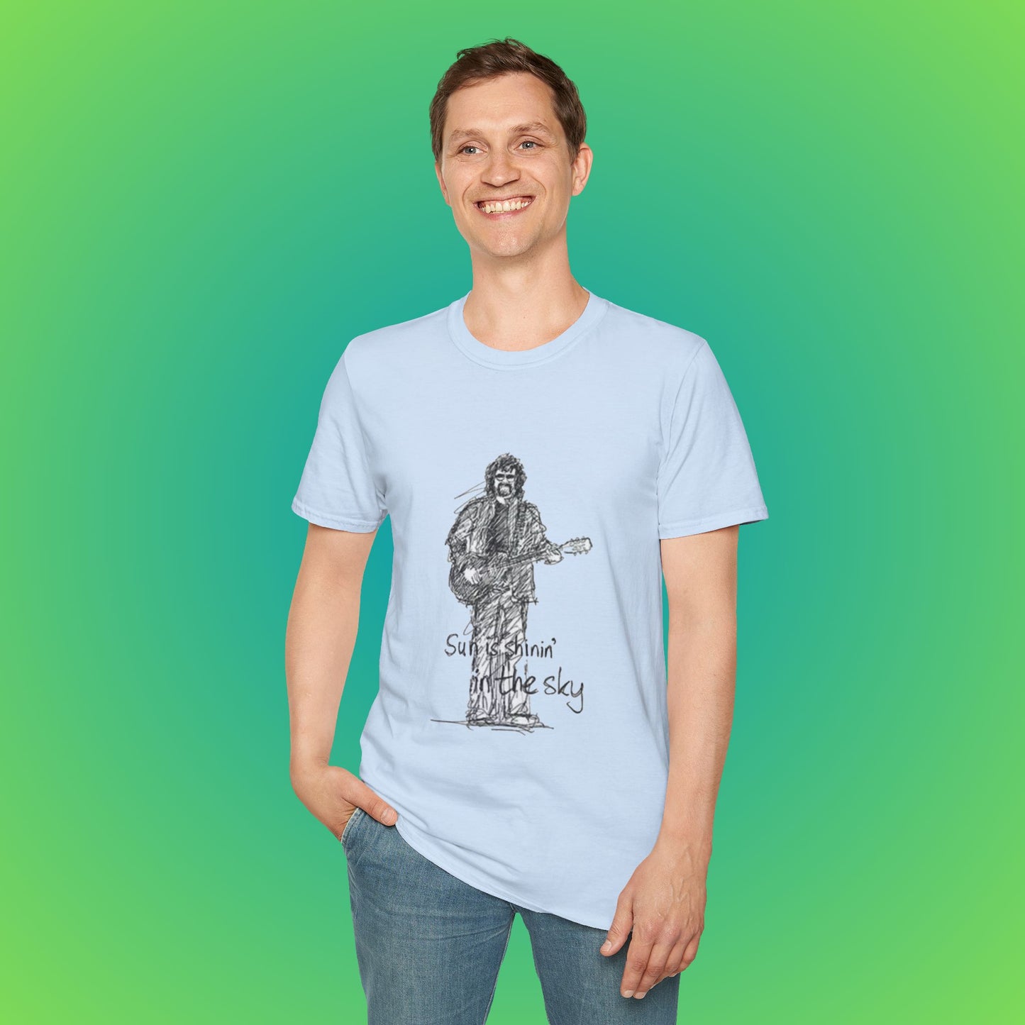 Sunshine Music Unisex T-Shirt, Casual Tee, Music Lover Gift, Festival Shirt, Graphic T-Shirt, Summer Top image 15