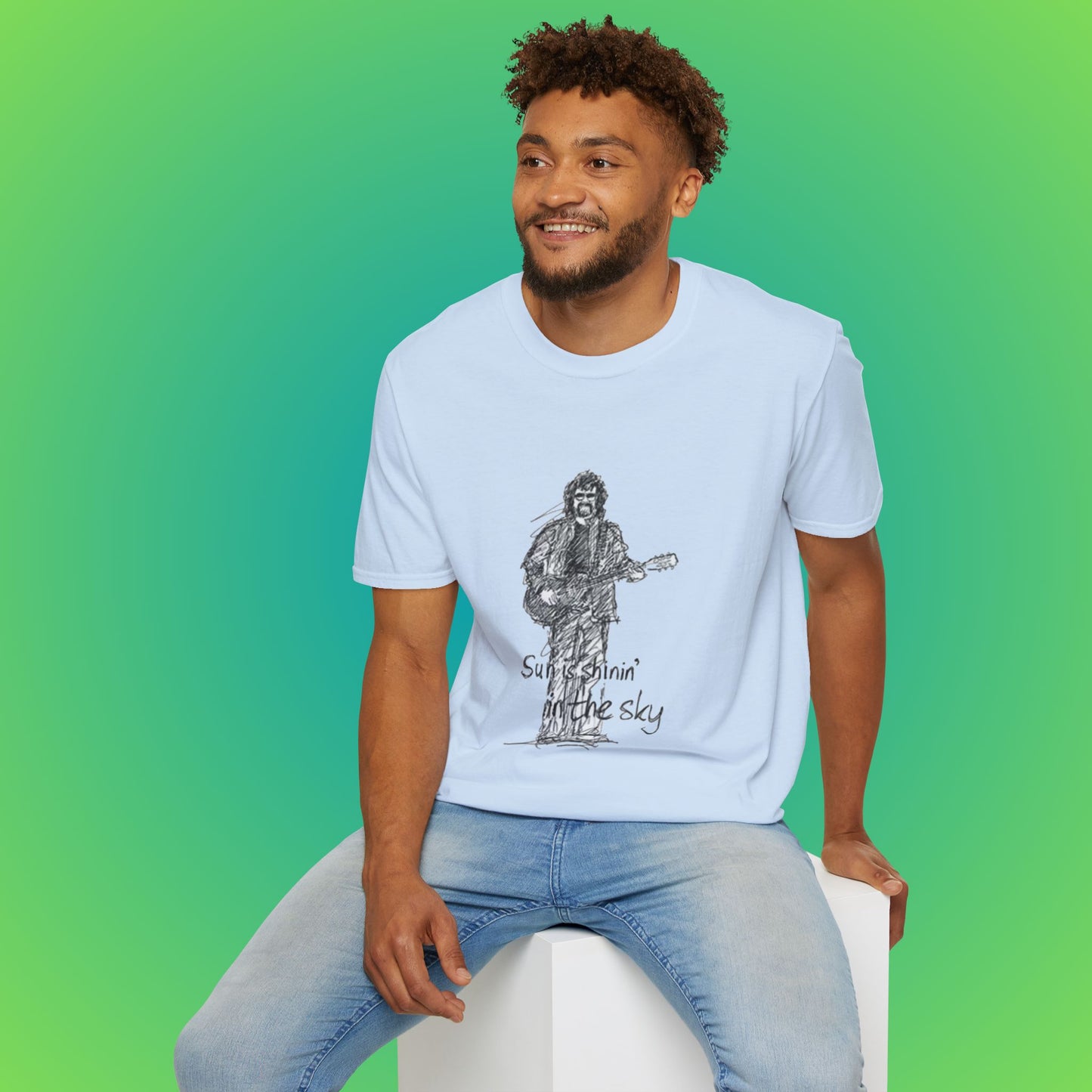 Sunshine Music Unisex T-Shirt, Casual Tee, Music Lover Gift, Festival Shirt, Graphic T-Shirt, Summer Top image 17