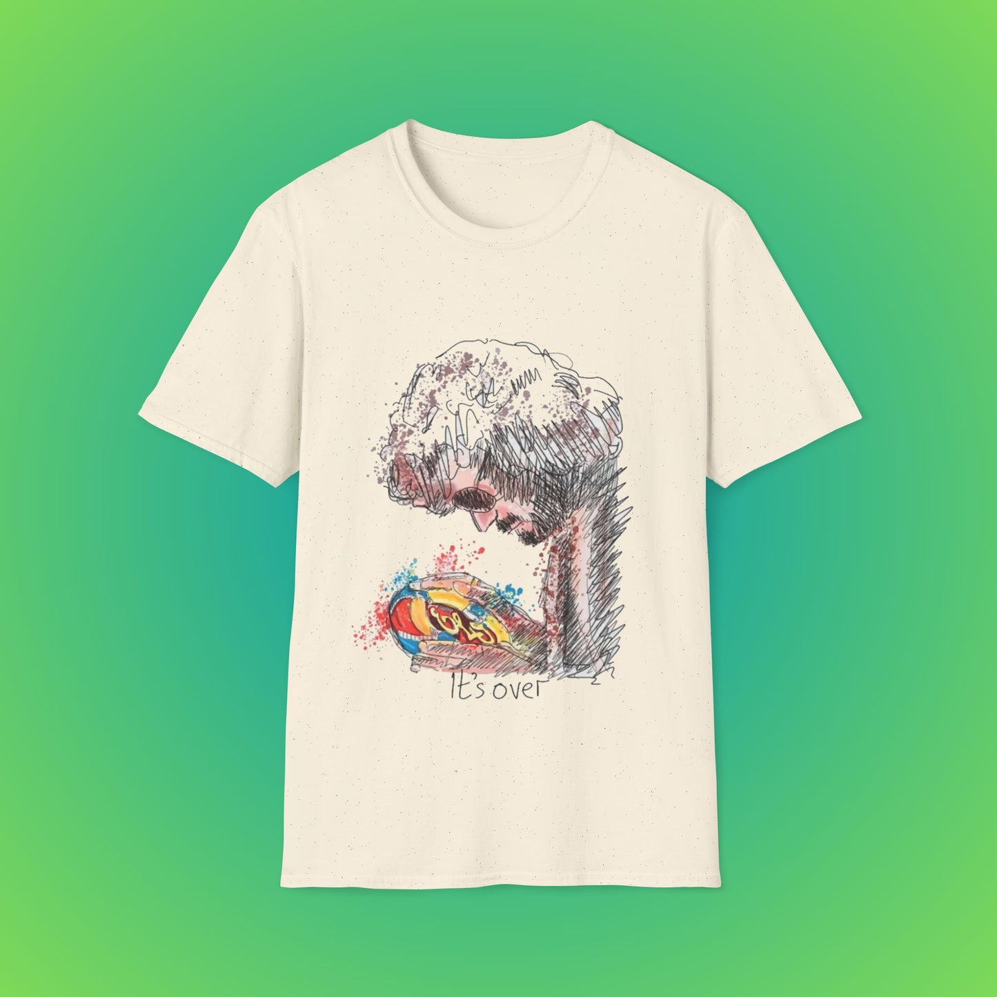 "It's Over" Jeff Lynne's ELO Shirt - Natural, M image