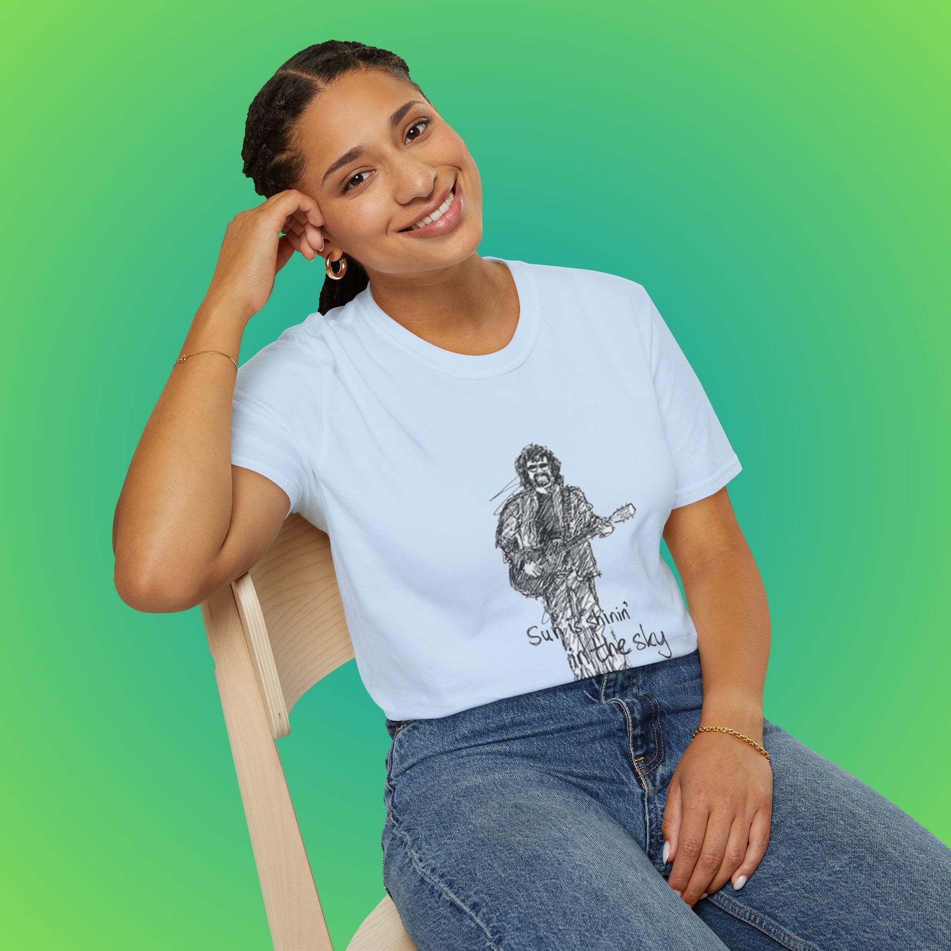 Sunshine Music Unisex T-Shirt, Casual Tee, Music Lover Gift, Festival Shirt, Graphic T-Shirt, Summer Top image 16