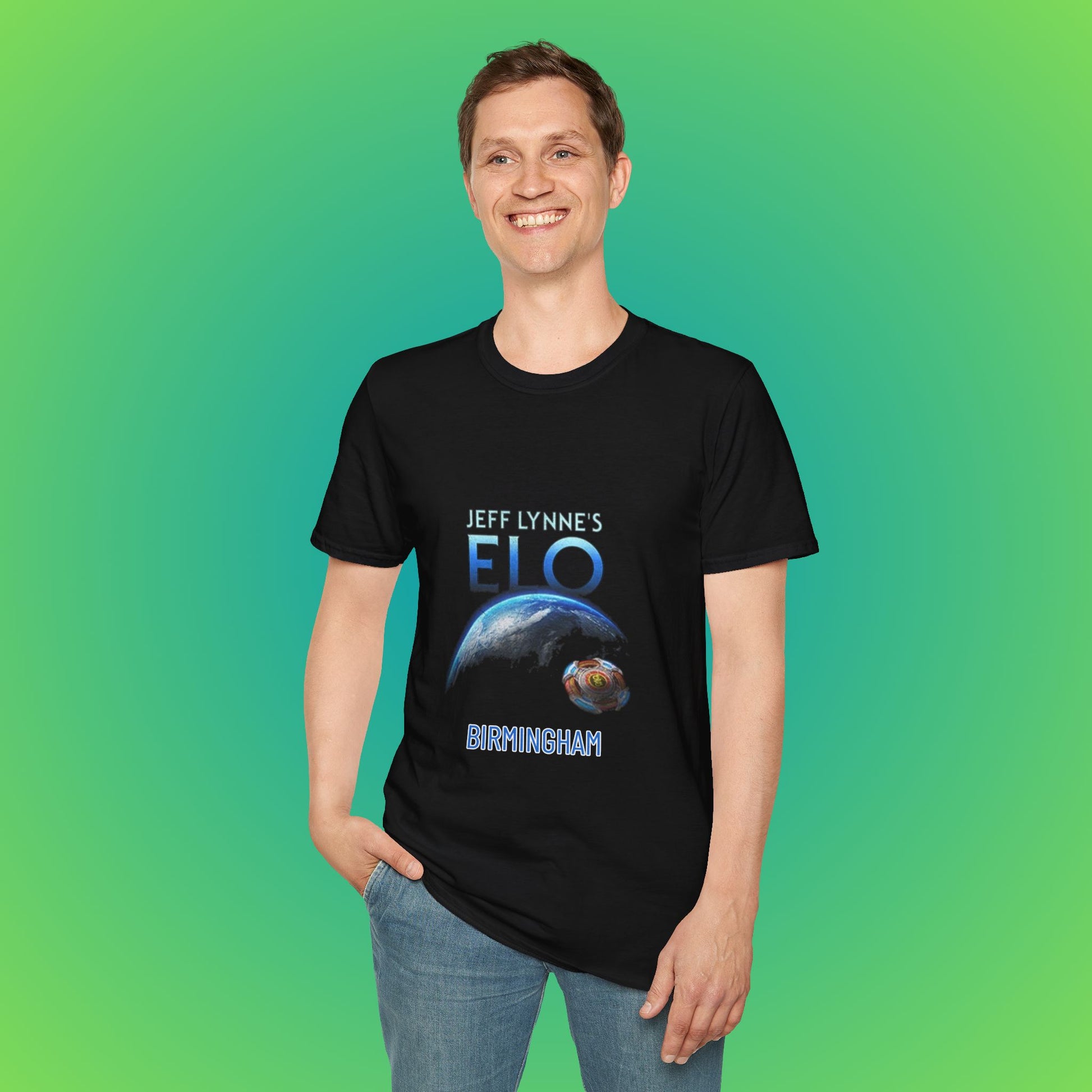 ELO Birmingham 2025 Space Design Concert Shirt image 3