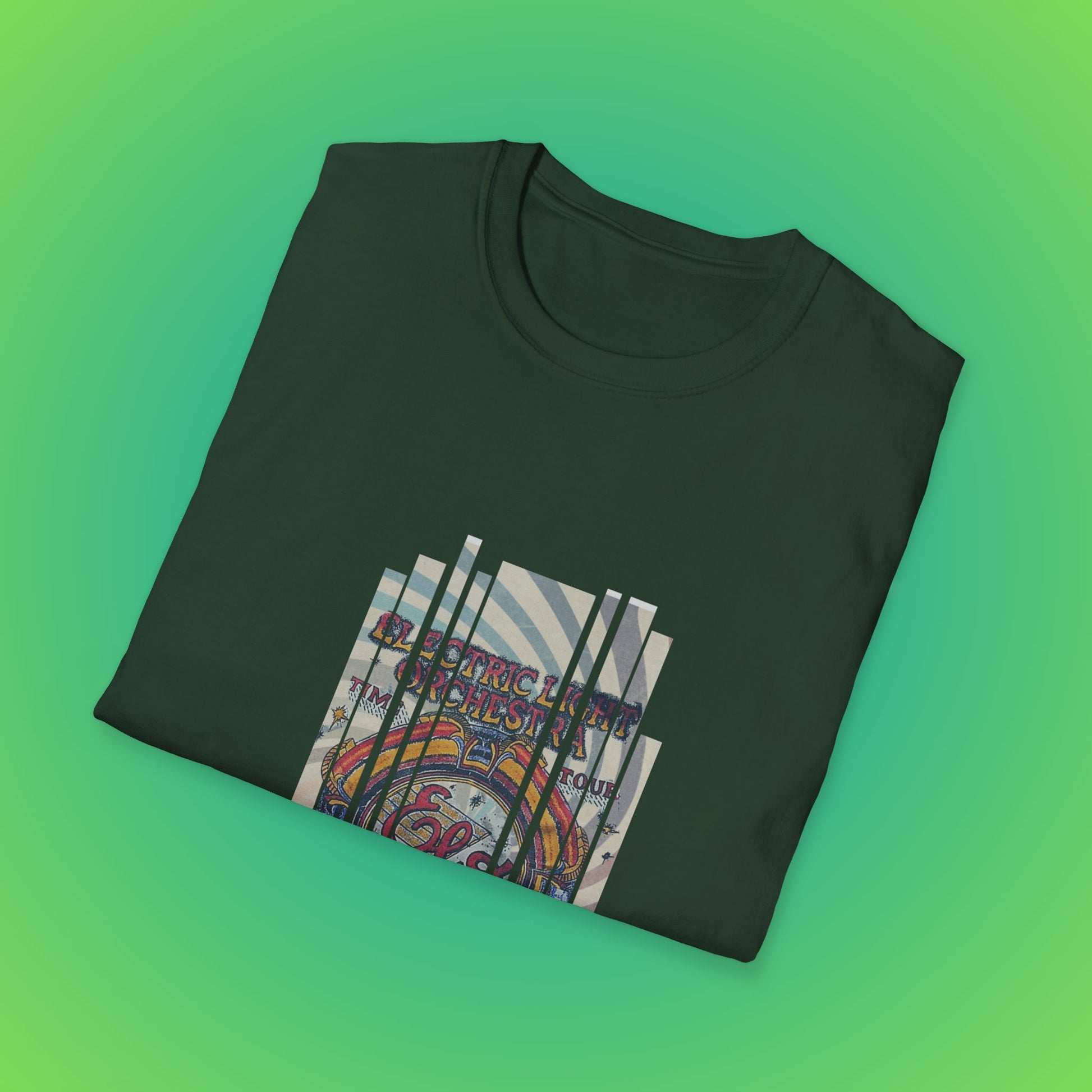UK ELO Time Tour Unisex Softstyle T-Shirt image 25