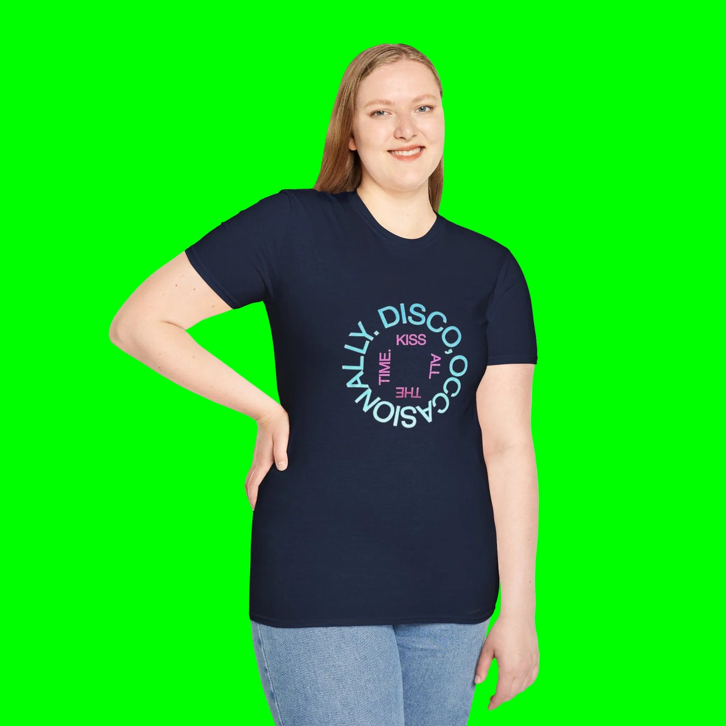 Harry Styles Kiss All the Time Disco Occasionally Graphic T-Shirt