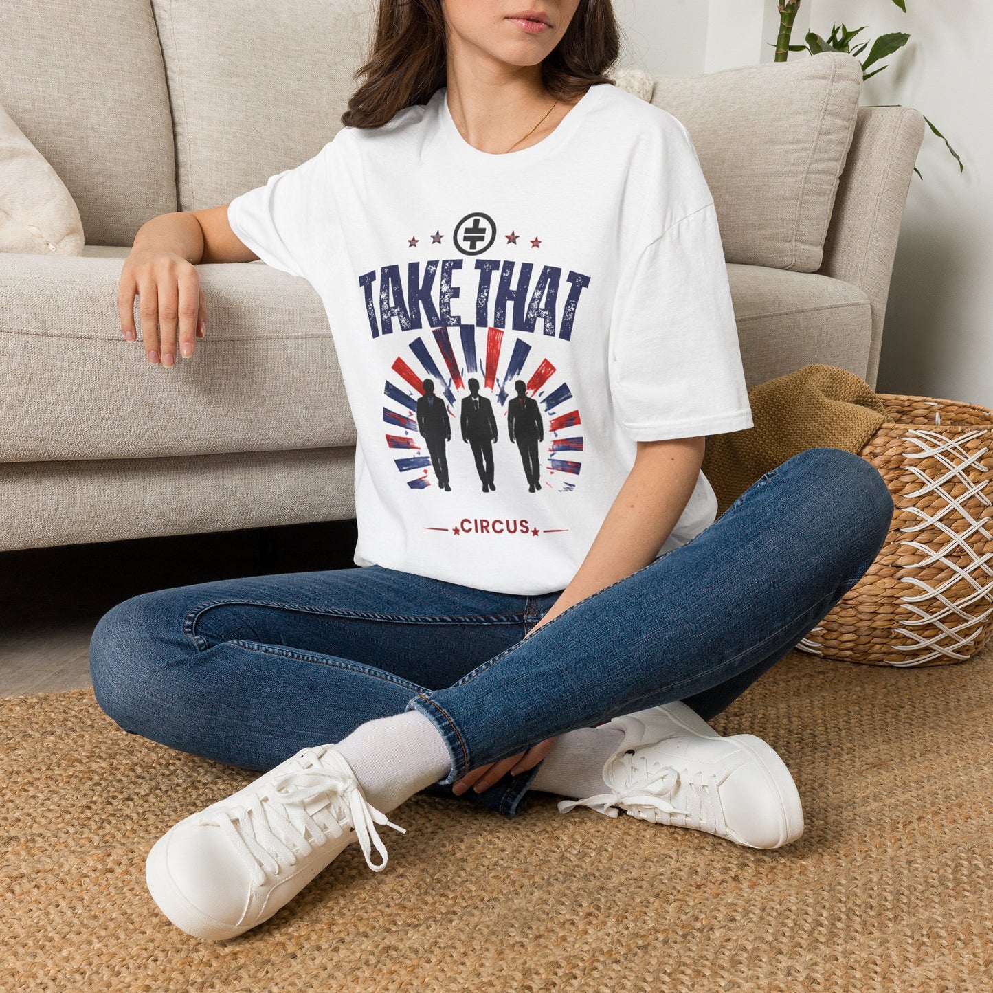 Take That Circus Union Jack Concert Tee