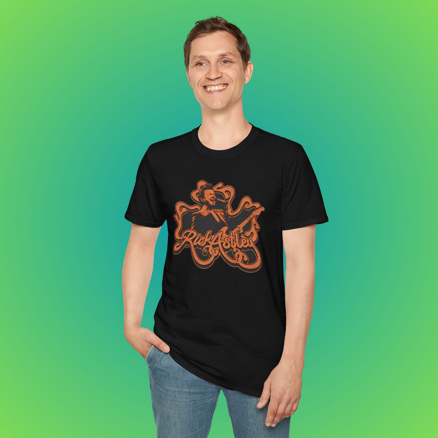 Rick Astley Summer 2024 Tour Graphic T-Shirt