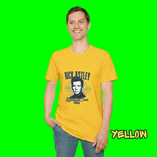Rick Astley Reflections Tour 2026 T-Shirt