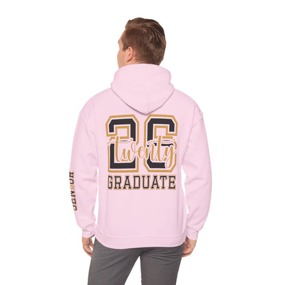 Custom Graduation Hoodie, Unisex Sweatshirt, Senior 2026 Apparel, Celebrate Graduation Day, Gift for Grads