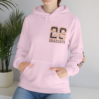 Custom Graduation Hoodie, Unisex Sweatshirt, Senior 2026 Apparel, Celebrate Graduation Day, Gift for Grads