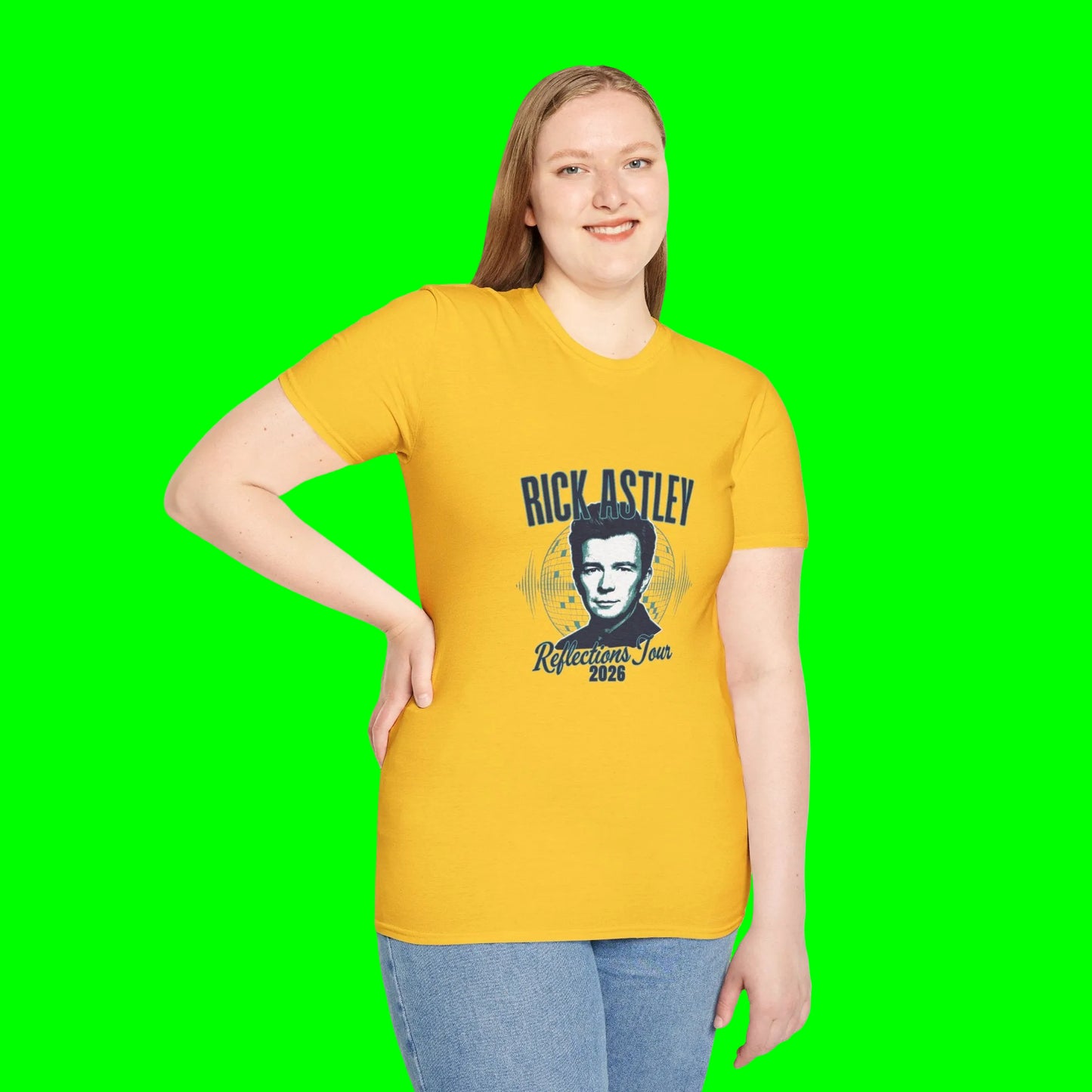 Rick Astley Reflections Tour 2026 T-Shirt