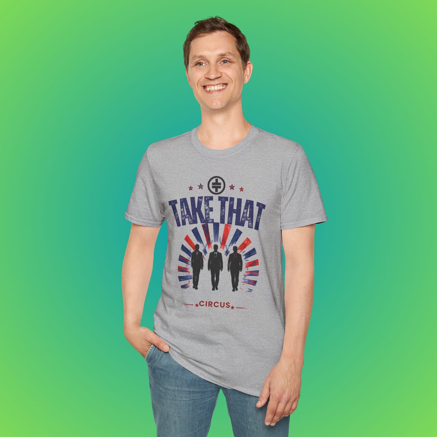 Take That Circus Union Jack Concert Tee
