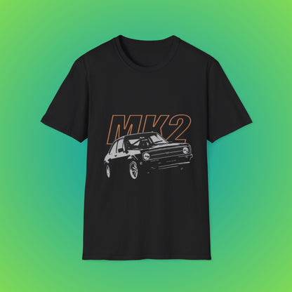 Retro MK2 Ford Escort T-Shirt