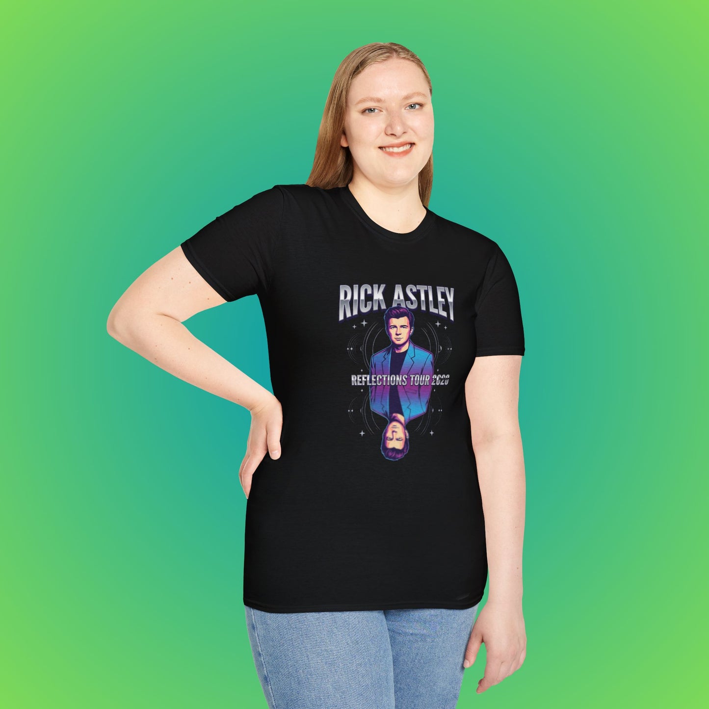 Rick Astley Reflections Tour T-Shirt