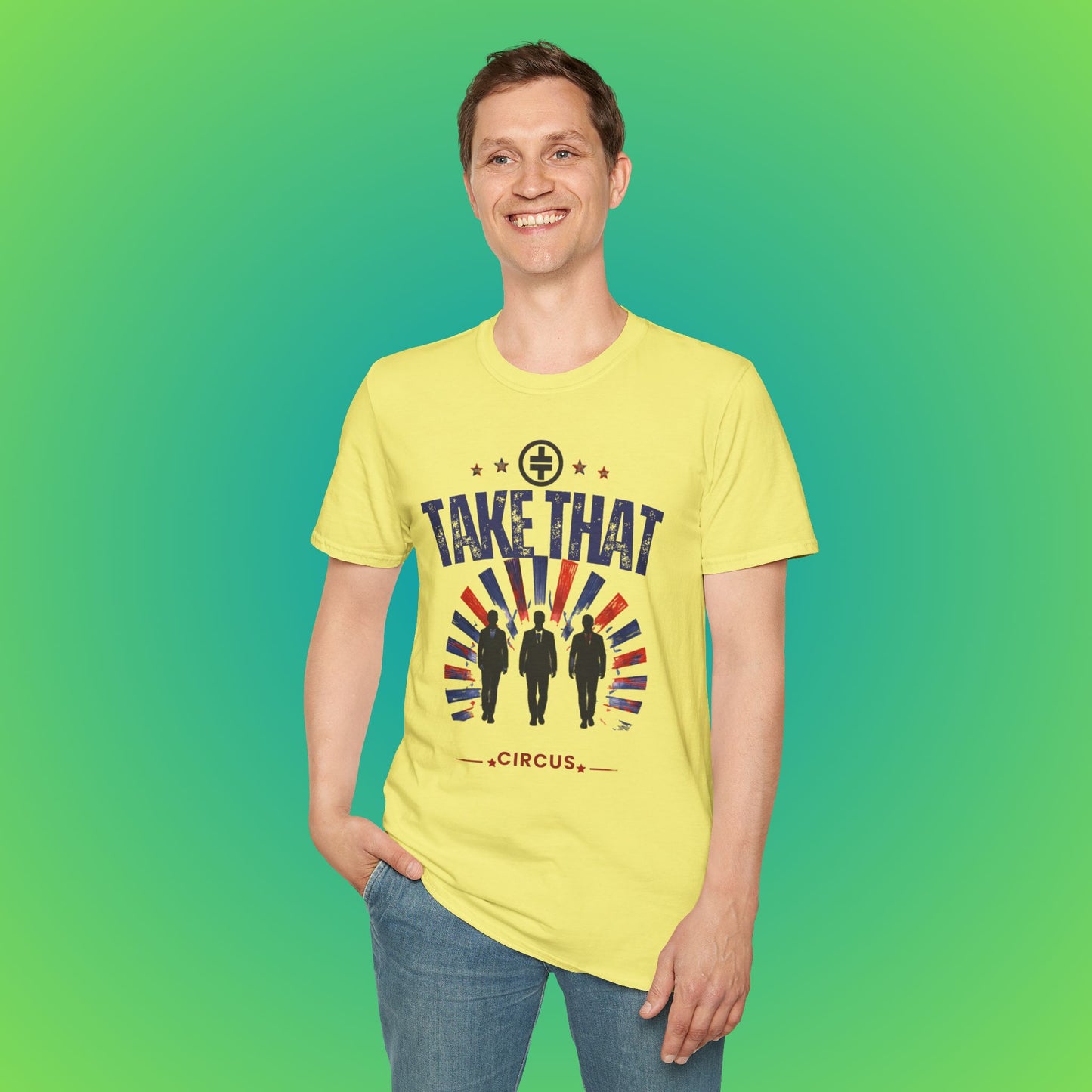 Take That Circus Union Jack Concert Tee