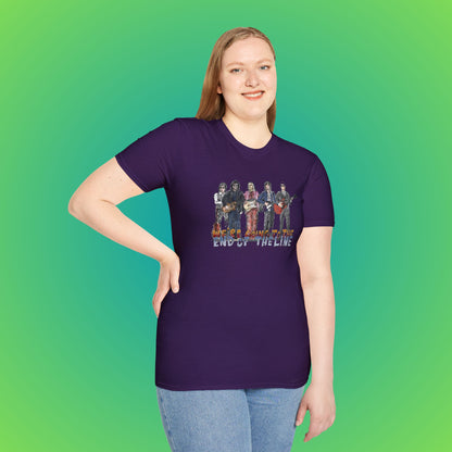 The Travelling Wilburys 'End of the Line' Graphic T-Shirt
