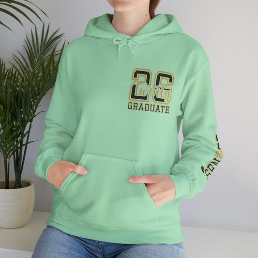 Custom Graduation Hoodie, Unisex Sweatshirt, Senior 2026 Apparel, Celebrate Graduation Day, Gift for Grads
