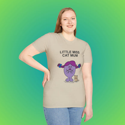 Little Miss Cat Mum T-Shirt