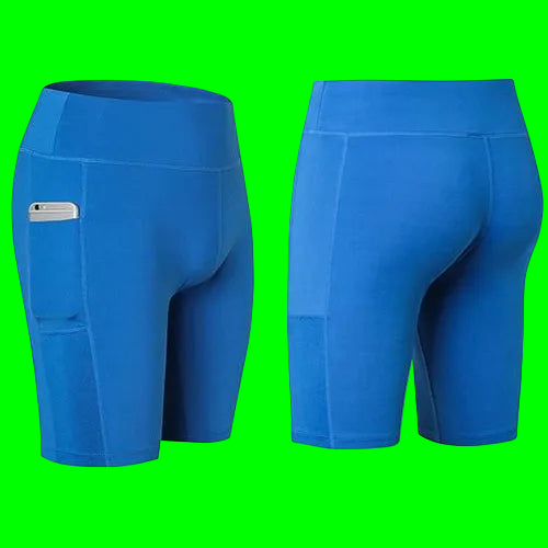 All Seasons Yoga Shorts Stretchable With Phone Pocket
