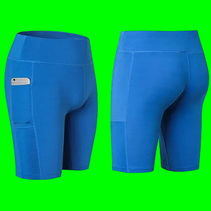 All Seasons Yoga Shorts Stretchable With Phone Pocket