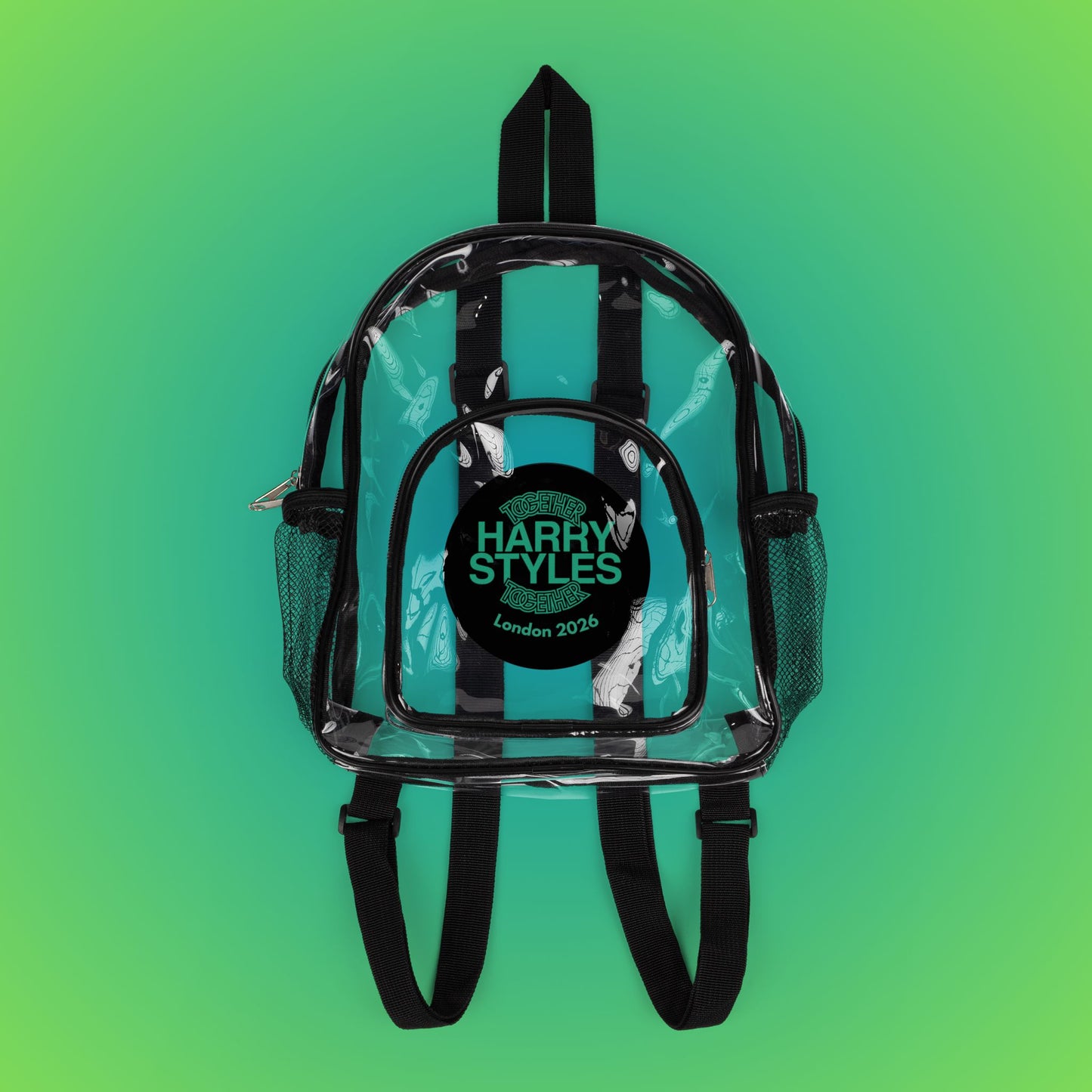 Harry Styles London Tour 2026 Clear Backpack