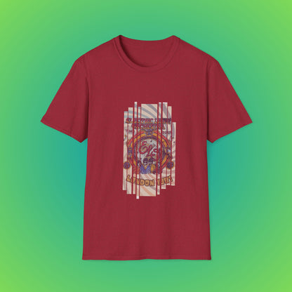 UK ELO Time Tour Unisex Softstyle T-Shirt image 36