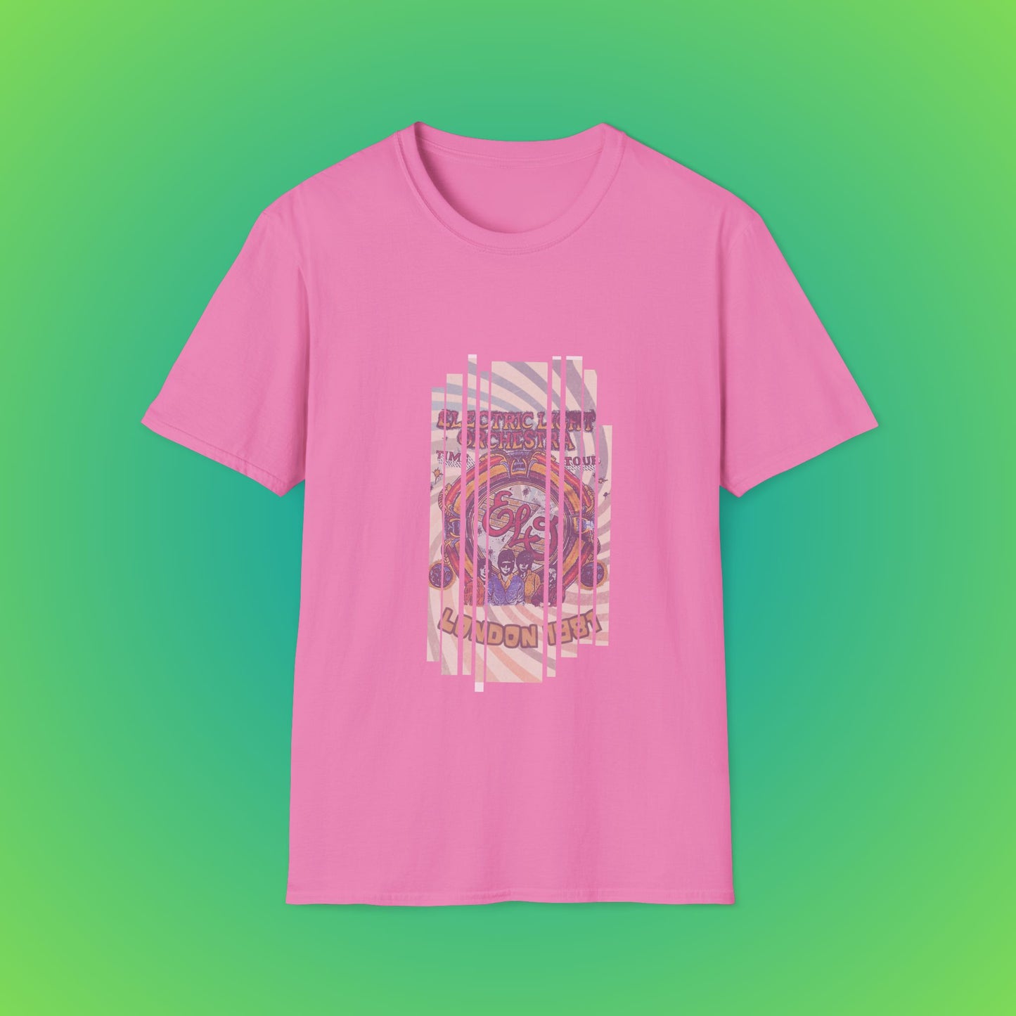 UK ELO Time Tour Unisex Softstyle T-Shirt image 1