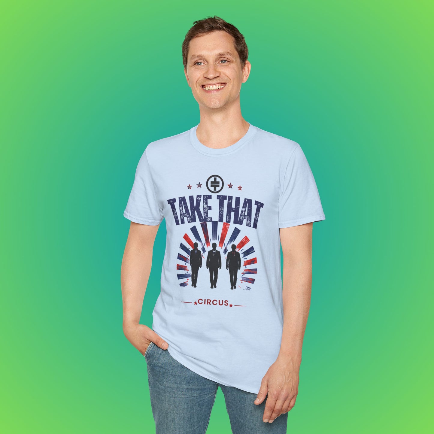 Take That Circus Union Jack Concert Tee