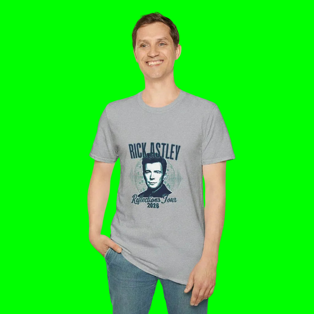 Rick Astley Reflections Tour 2026 T-Shirt