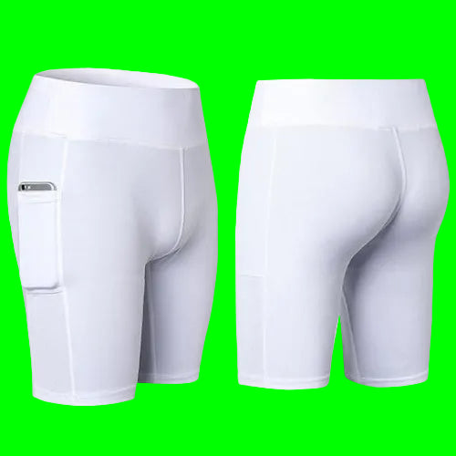 All Seasons Yoga Shorts Stretchable With Phone Pocket