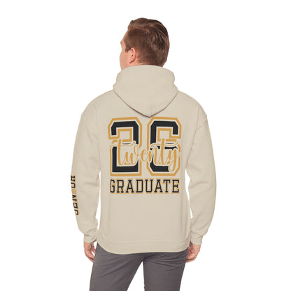 Custom Graduation Hoodie, Unisex Sweatshirt, Senior 2026 Apparel, Celebrate Graduation Day, Gift for Grads